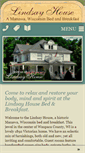 Mobile Screenshot of lindsayhouse.com